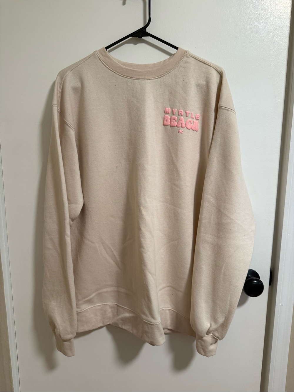 Myrtle Beach Embroidered Crewneck Sweater